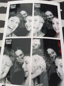 Geek Girl Brunchettes and the Rough Trade photo booth